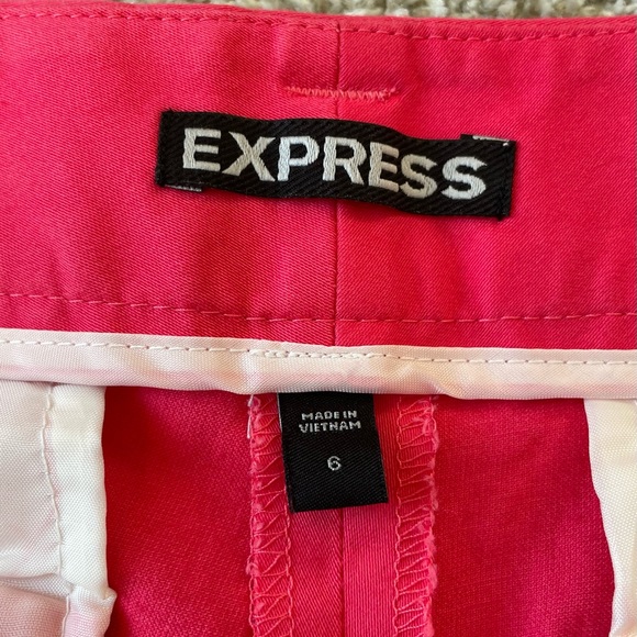 Express Pink Shorts Size 6 - Picture 3 of 6